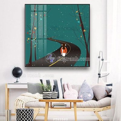 Tải file File tranh hiện đại pha lê gương FT85580 (gốc) in ấn ngay lập tức