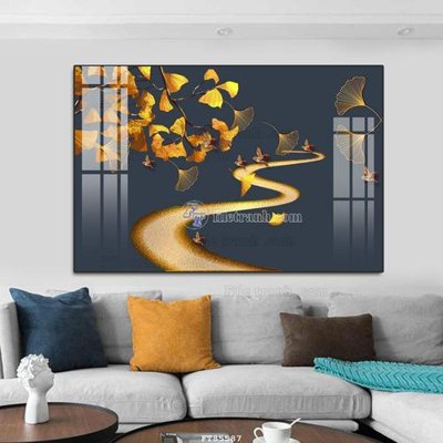 Tải file File tranh hiện đại pha lê gương FT85587 (PSD) cho in tranh kính