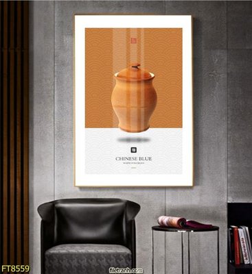 Hình ảnh file gốc Tranh trang trí lối vào 1 tấm FT8559 cho in UV