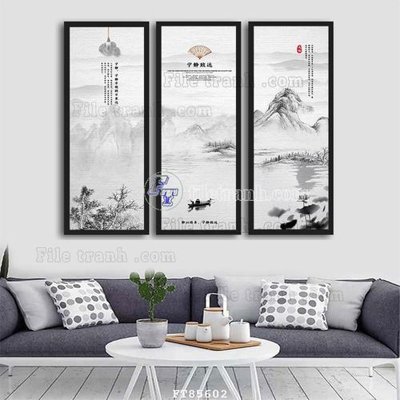 Download file gốc File tranh hiện đại pha lê gương FT85602 (in lụa) nghệ thuật