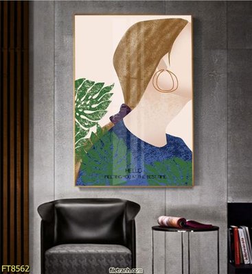 File PSD Tranh trang trí lối vào 1 tấm FT8562 (nguyên bản) cho thiết kế