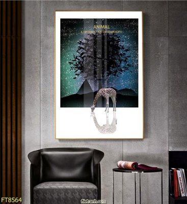 Download file gốc Tranh trang trí lối vào 1 tấm FT8564 (in lụa) cao cấp