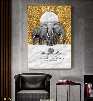 File ảnh Tranh trang trí lối vào 1 tấm FT8575 (gốc) in poster