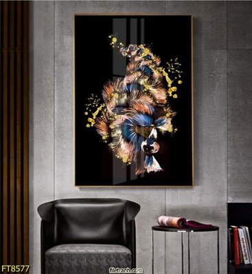 Tải file gốc Tranh trang trí lối vào 1 tấm FT8577 (để in lụa)