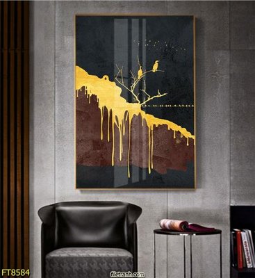 Tải file Tranh trang trí lối vào 1 tấm FT8584 (gốc) in nhanh