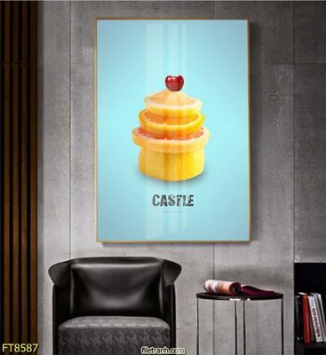 File tranh quảng cáo Tranh trang trí lối vào 1 tấm FT8587 (download file gốc)