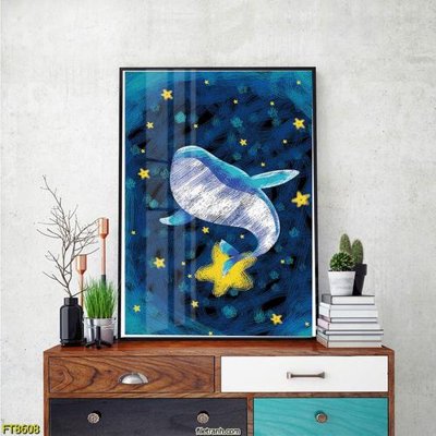 Download file Tranh trang trí lối vào 1 tấm FT8608 (chất lượng in ấn)