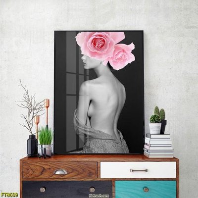 Chi tiết file ảnh Tranh trang trí lối vào 1 tấm FT8609 sắc nét