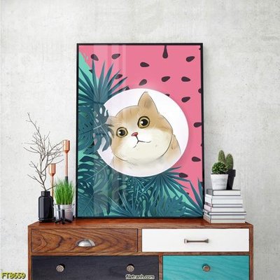 File tranh Tranh trang trí lối vào 1 tấm FT8659 (ảnh gốc) in trần 3D