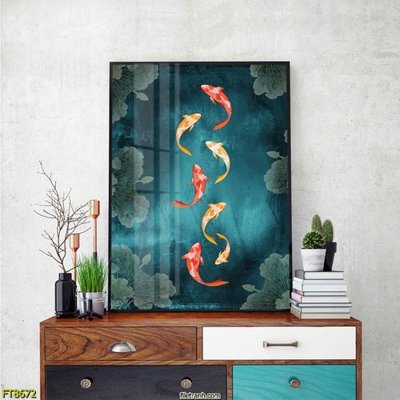 Tải file Tranh trang trí lối vào 1 tấm FT8672 (gốc) in ấn chất lượng