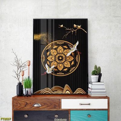 File tranh Tranh trang trí lối vào 1 tấm FT8697 (bản gốc) trang trí văn phòng