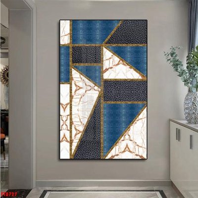 File gốc Tranh trang trí lối vào 1 tấm FT8727 (in tráng gương) hiện đại