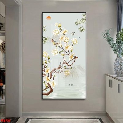 File in mica Tranh trang trí lối vào 1 tấm FT8732 (ảnh gốc) đẹp