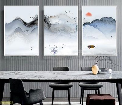 File PSD Tranh treo pha lê gương FT87376 (gốc) cho designer