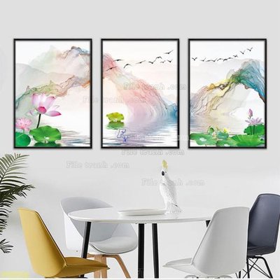 Tải file Tranh treo pha lê gương FT87381 (PSD) cho in tranh kính