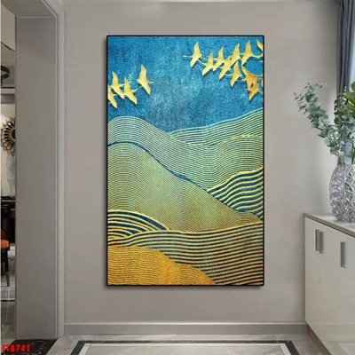 File gốc Tranh trang trí lối vào 1 tấm FT8741 (bản quyền) cho in ấn