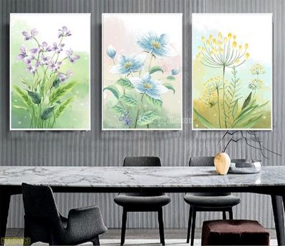 Hình ảnh file gốc in lụa Tranh treo pha lê gương FT87413