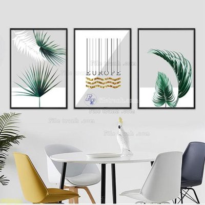 Mua file ảnh gốc Tranh treo pha lê gương FT87414 (chất lượng cao)