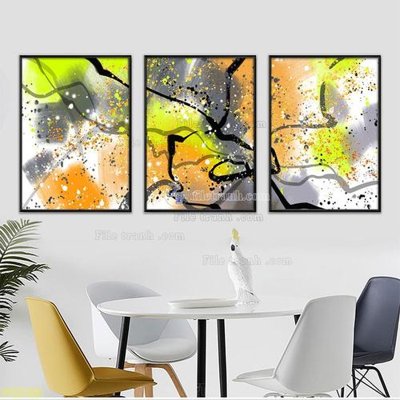 File tranh quảng cáo Tranh treo pha lê gương FT87453 (download file gốc)