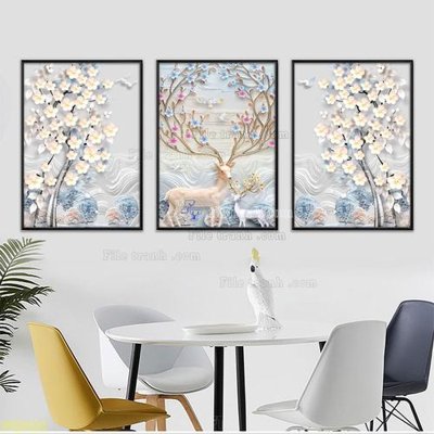 Tải file Tranh treo pha lê gương FT87486 (gốc) in trên mọi chất liệu