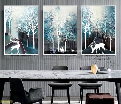 Ảnh gốc Tranh treo pha lê gương FT87503 (độ nét cao) in tráng gương