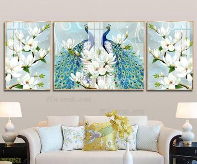 Tải file Tranh treo pha lê gương FT87540 (ảnh gốc) in gạch 3D