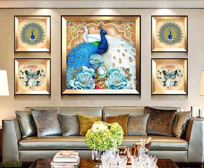 File ảnh Tranh treo pha lê gương FT87555 (gốc) in PP, decal