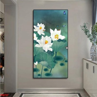 File in ấn Tranh trang trí lối vào 1 tấm FT8757 (bản gốc) sắc nét