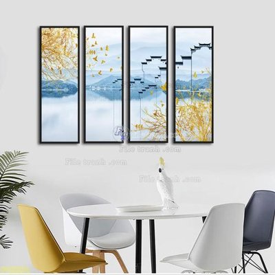 Download file gốc Tranh treo pha lê gương FT87572 (in mica) trong suốt