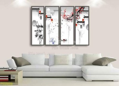 Mua file ảnh gốc Tranh treo pha lê gương FT87573 (chất lượng cao)