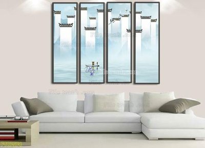 Tải file Tranh treo pha lê gương FT87574 (ảnh gốc) in tranh kính