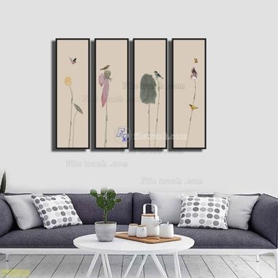 File gốc Tranh treo pha lê gương FT87586 cho in ấn và thiết kế