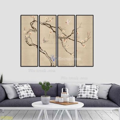 File gốc Tranh treo pha lê gương FT87592 (phong cách) châu Âu