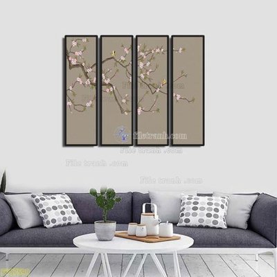 File gốc Tranh treo pha lê gương FT87598 (PNG) nền trong suốt