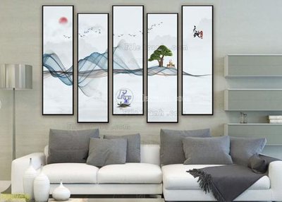 File tranh Tranh treo pha lê gương FT87610 (ảnh gốc) in trần xuyên sáng