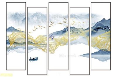 File tranh trang trí Tranh treo pha lê gương FT87613 (tải file gốc)