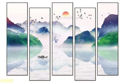 File gốc Tranh treo pha lê gương FT87617 (PSD/TIFF) độ phân giải cao