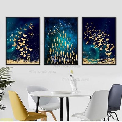 File gốc Tranh treo pha lê gương FT87628 (in tráng gương) hiện đại