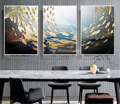 File gốc in ấn Tranh treo pha lê gương FT87637 chuẩn màu CMYK