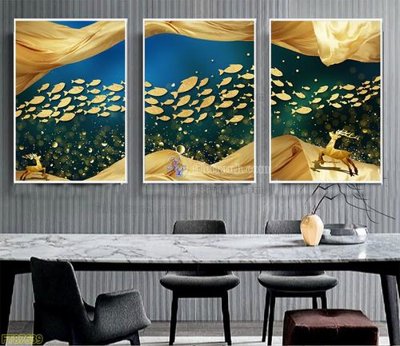 File in mica Tranh treo pha lê gương FT87639 (bản gốc) siêu trong