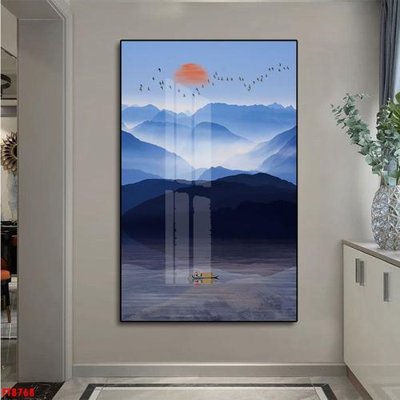 Hình ảnh file gốc Tranh trang trí lối vào 1 tấm FT8768 (chất lượng cao)