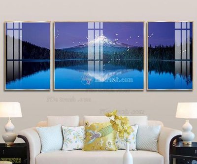 File tranh Tranh treo pha lê gương FT87766 (gốc) in backlit film