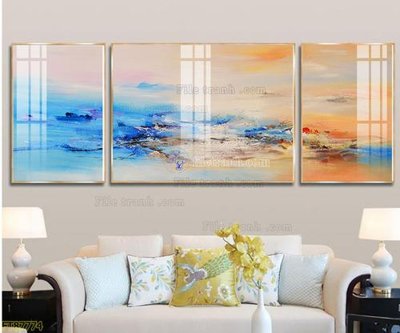 File tranh gốc in trần nhà Tranh treo pha lê gương FT87774 3D