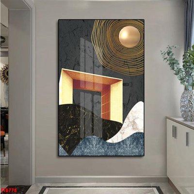 File tranh Tranh trang trí lối vào 1 tấm FT8778 (ảnh gốc) in trần nhà