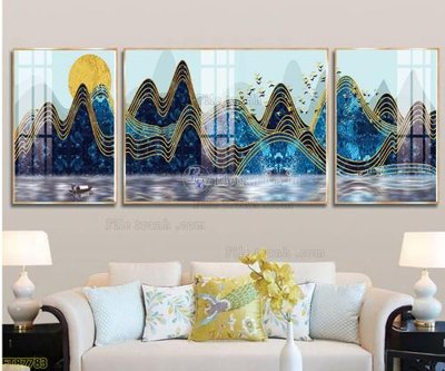 File gốc Tranh treo pha lê gương FT87783 (chuẩn CMYK) cho nhà in