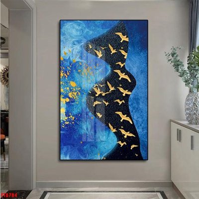 Hình ảnh file gốc in trần nhà Tranh trang trí lối vào 1 tấm FT8784