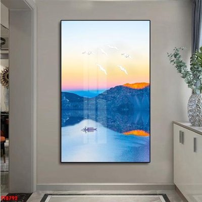 File in ấn Tranh trang trí lối vào 1 tấm FT8792 (bản gốc) sắc nét