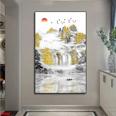 File ảnh Tranh trang trí lối vào 1 tấm FT8808 (gốc) cho trang trí nhà hàng