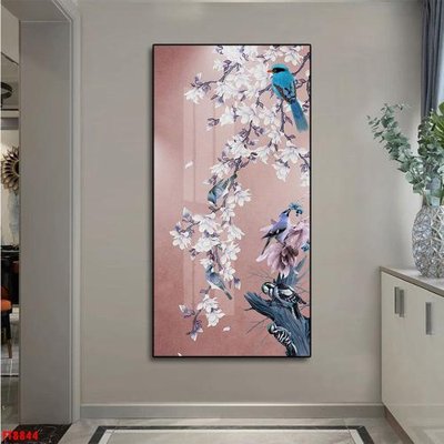 Download file gốc Tranh trang trí lối vào 1 tấm FT8844 (in lụa) nghệ thuật