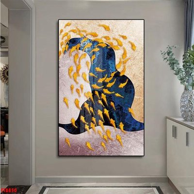 File gốc Tranh trang trí lối vào 1 tấm FT8850 (in lụa) trang trí tường